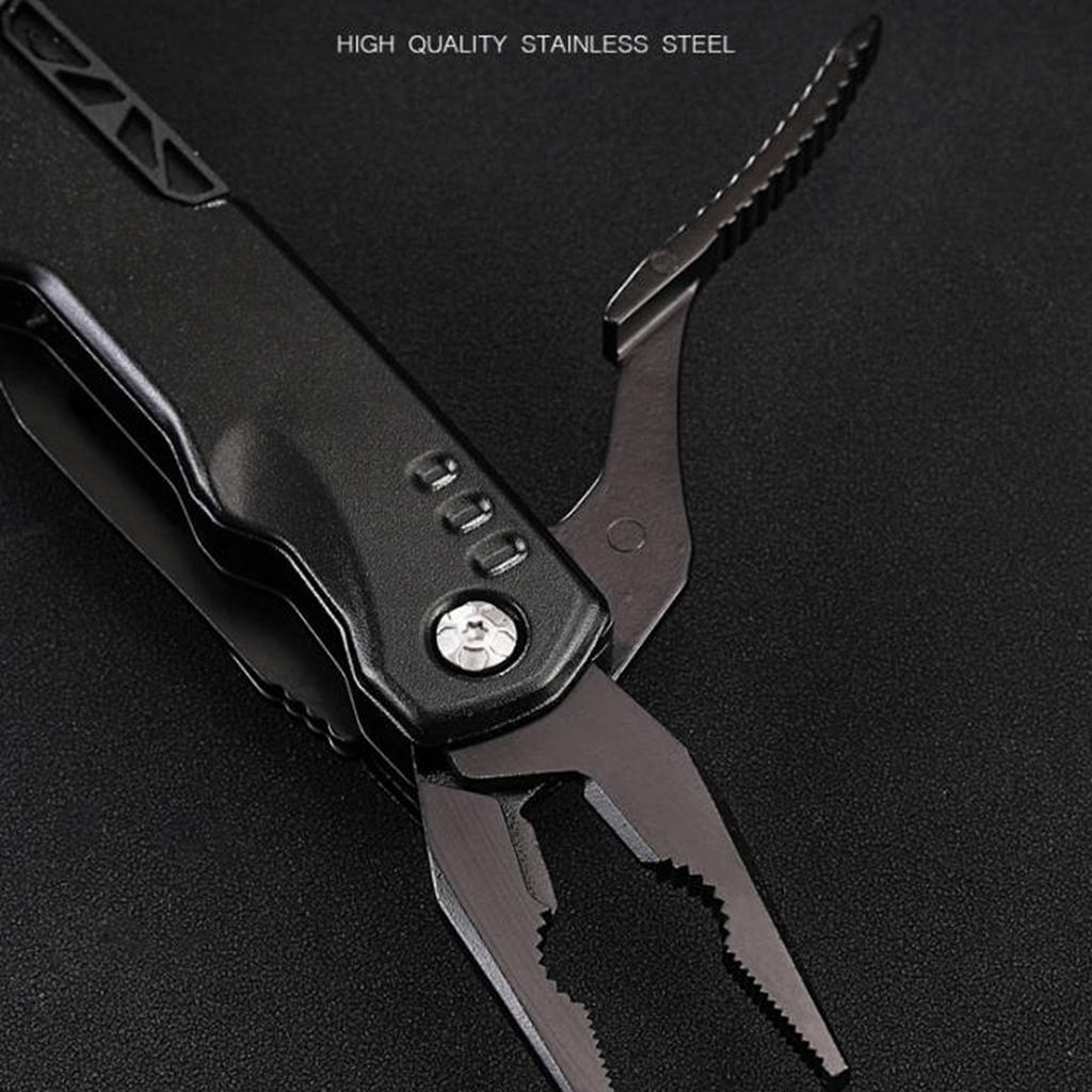 Outdoor Portable Multi-functional Pliers Hammer, Stainless Steel Horn Hammer, Camping Carpenter Installation Emergency Tool Hammer.