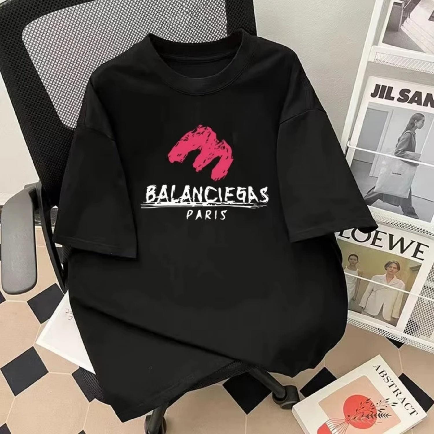 

2025 Short Sleeve Luxury Comfort Casual Sports Short Sleeve T-Shirt Fashion Simple Short Sleeve Cotton Summer Casual Sports XXXXXL різнокольоровий