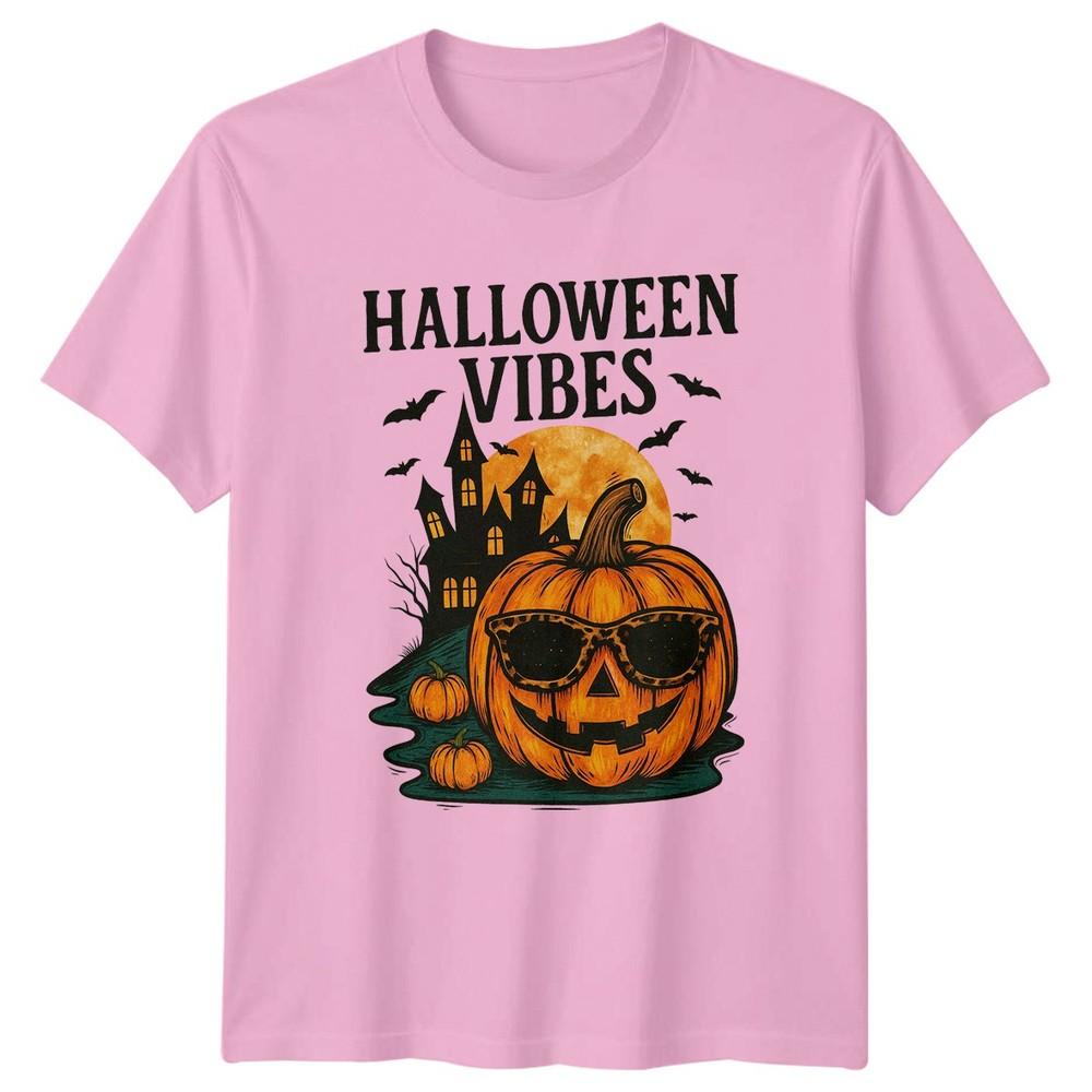 Halloween Vibes TShirt Autumn Halloween Gift For Him And Her
