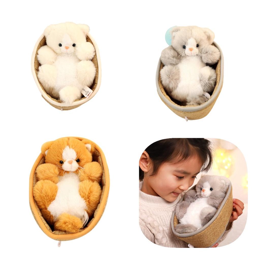 Cute Plush Cat Toy Wholesale Feline Dolls Ideal Birthday Gift