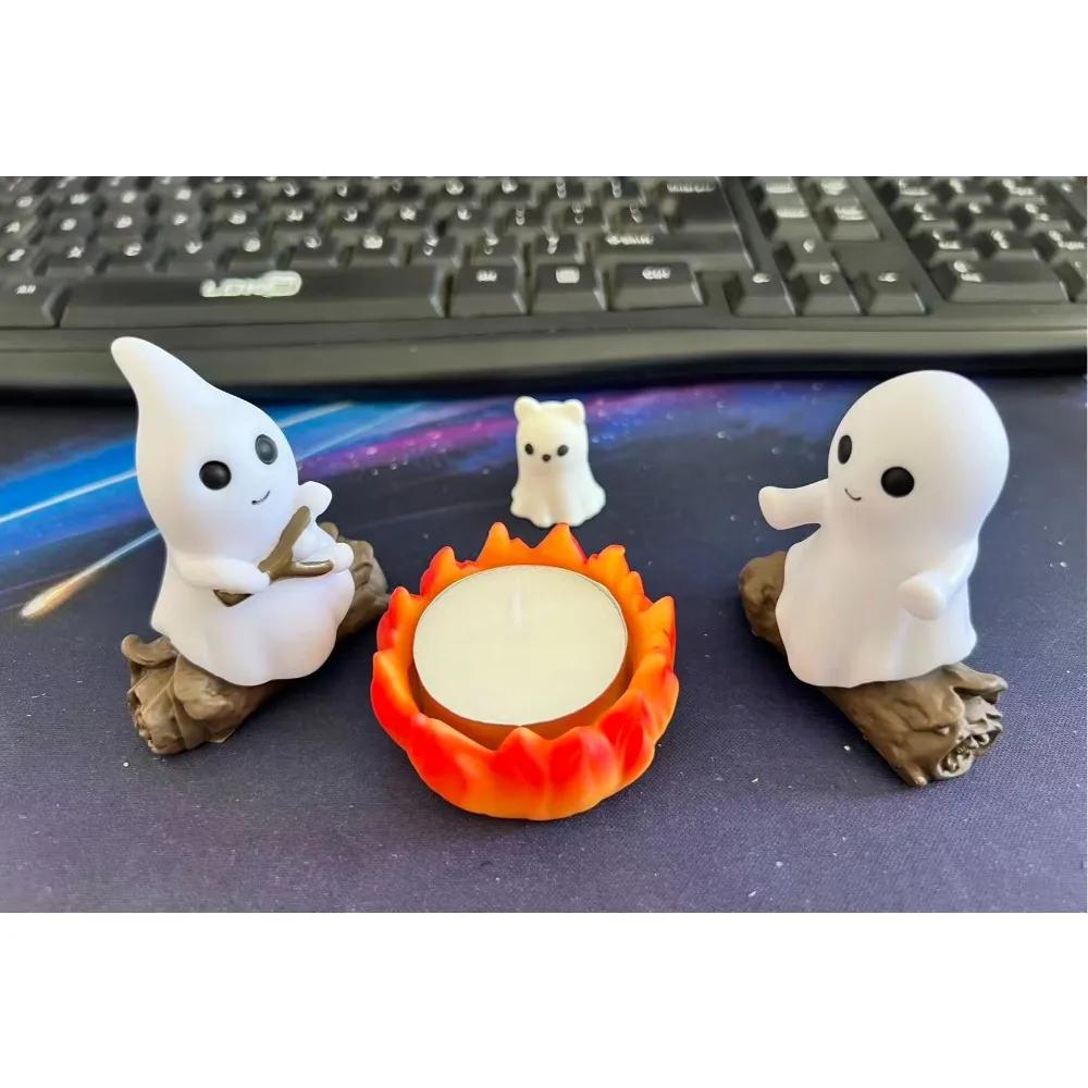 1 Set Halloween Geist Lagerfeuer Deko Gruselig Outdoor Party Spukhaus Requisiten Gruselige Hinterhofszene Versammlungsdekoration Geschenk