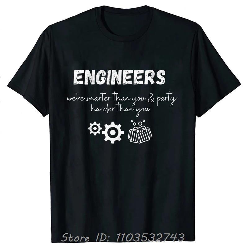 Men's Clothing Street T-shirt Clothes Engineer In Progress Print Cotton Tshirt Summer Harajuku Streetwear Fitness T Shirt Tops