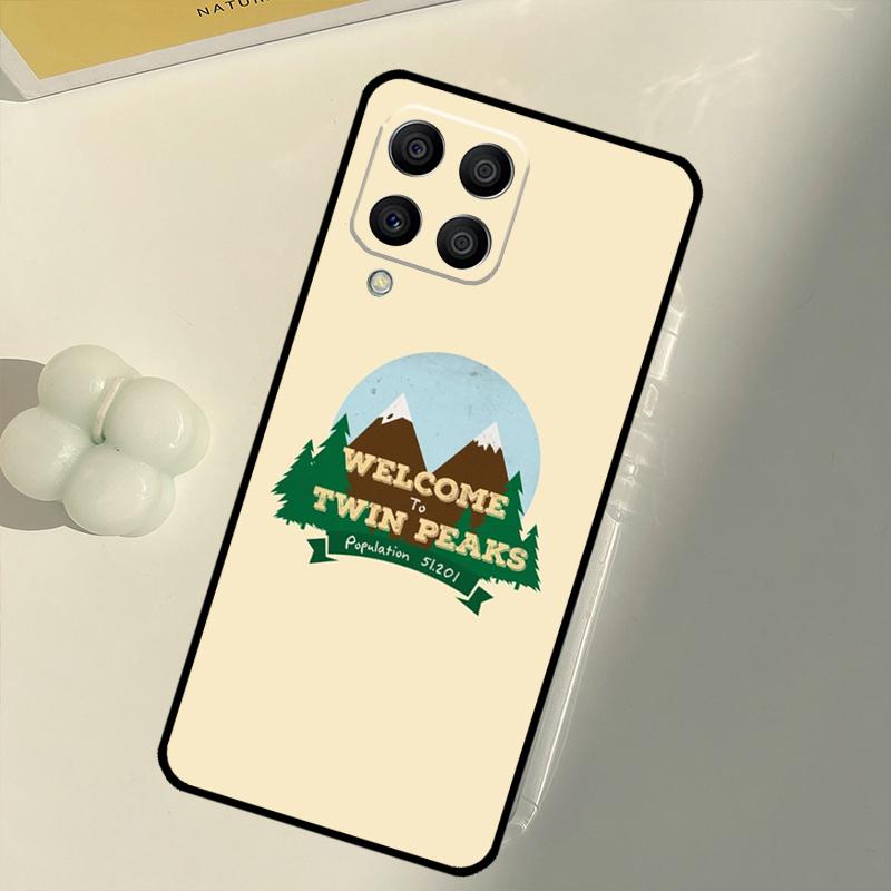 Twin Peaks Meanwhile For Samsung Galaxy M54 M21 M33 M53 M13 M12 M32 M52 M11 M31 M35 M55 M15 M14 M34 M06 M16 Case