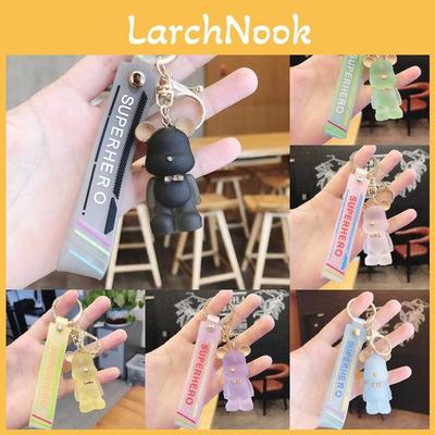 Adorable Crystal Bear Doll Keychain For Your Car Or Bag