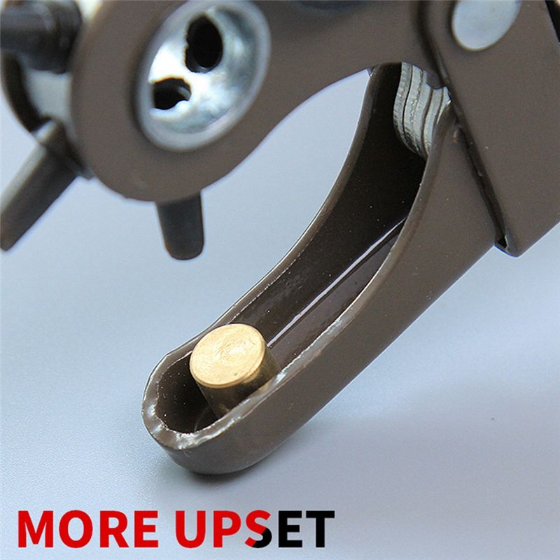 A20F-Heavy-Duty Labor-Saving Belt Puncher Multifunctional Punching Pliers Belt Belt Strap Watch Hole Punching Machine