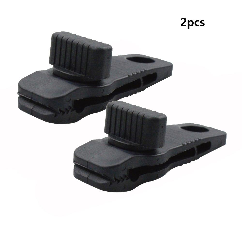 2pcs 2.5*8.5*3cm Camping Tent Clips 4 Colors Rotate Jaw Grip New Tarpaulin Fixing Snaps