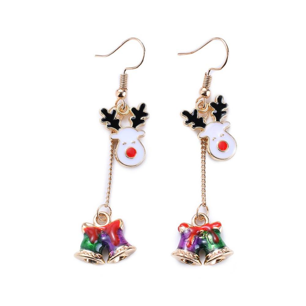 

Серьги Колокольчики С Рождеством Жемчужная Подвеска Рождественский Колокольчик Модные Рождественские Серьги Набор Рождество Elk