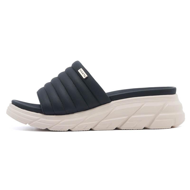 New Spring And Summer Thick-Soled Heeled Sandals Lightweight Non-Slip Comfortable And Casual Women's Shoes Anti-Slip Fashion