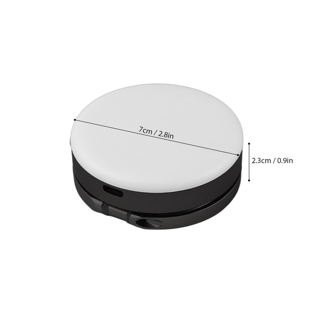 Foldablbe Magnetic LED Fill Light for Phone Selfie Light LED Video Light 2600K-9000K Dimmable