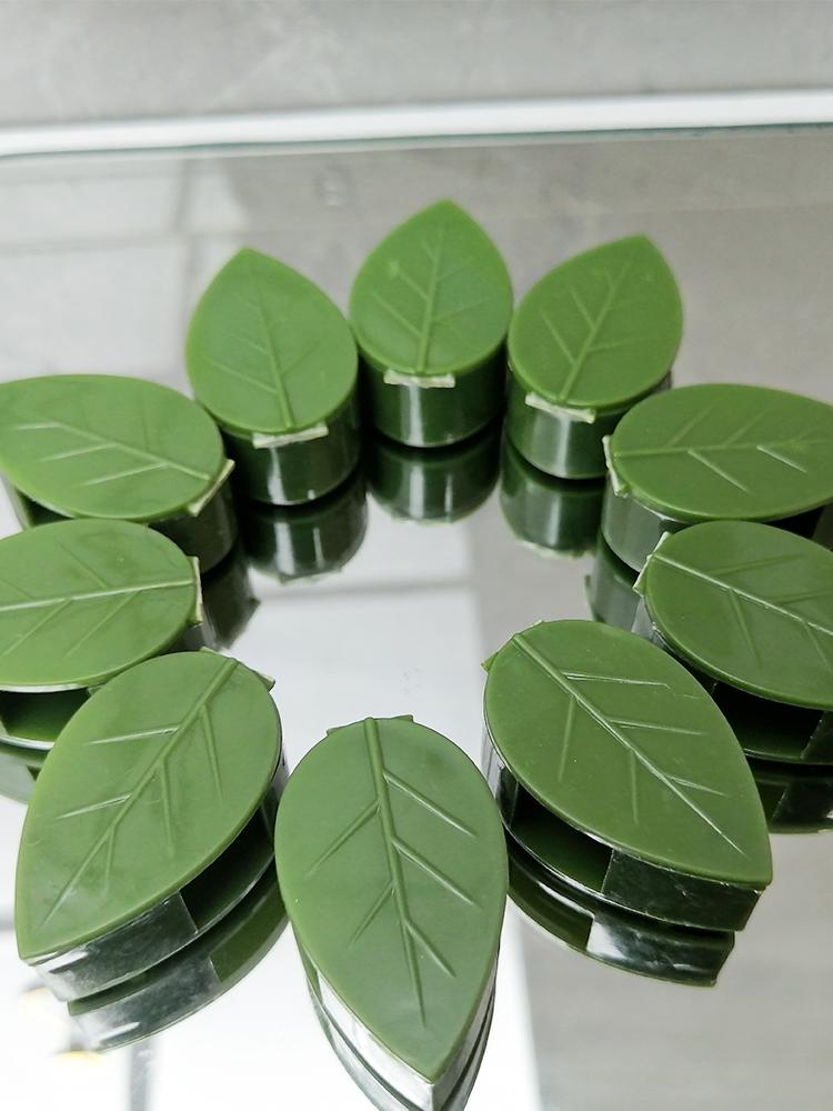 10 Buc. Fixator de Perete pentru Cățărat Plante Tip Frunză Verde Plantă Dispozitiv de Fixare Invizibil Clip pentru Viță de Vie Element de Fixare Snap Modelare prin Tracțiune
