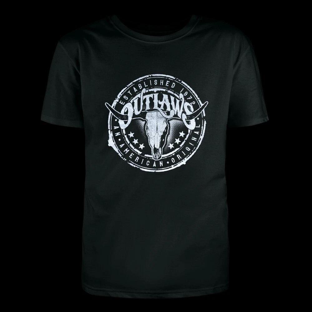 Merry Christmas The Outlaws Black Cotton Shirt Gift For fan NI573