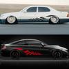 Car Side Body Stickers Scratches Lattices Racing Sport Style Decor Decals Cover Vinyl Film Dcoration Auto Tuning Accessories