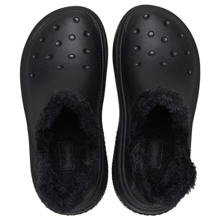Crocs Simple Versatile Comfortable Booties 5.5cm Unisex Black