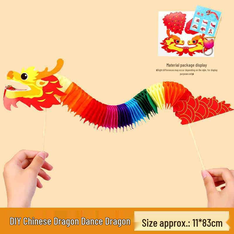 Dragon Dance DIY Craft Pack for Kids - National Day Activity
