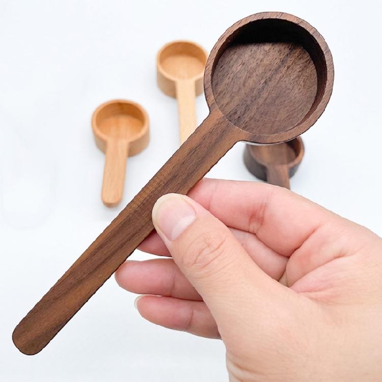Wooden Measuring Coffee Spoon for Coffee Beans, Whole Beans Ground Beans or Teas