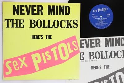 LP Record SEX PISTOLS  Never Mind The Bollocks Heres The  YX7199AX NIPPON COLUMBIA 1977 Japan Rock Used