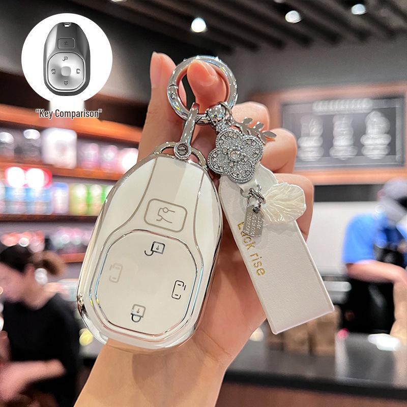 GAC Trumpchi M8 Key Cover: Compatible with Master, Grandmaster, E8, E9, S7 Models - Luxury Snap Shell for Women