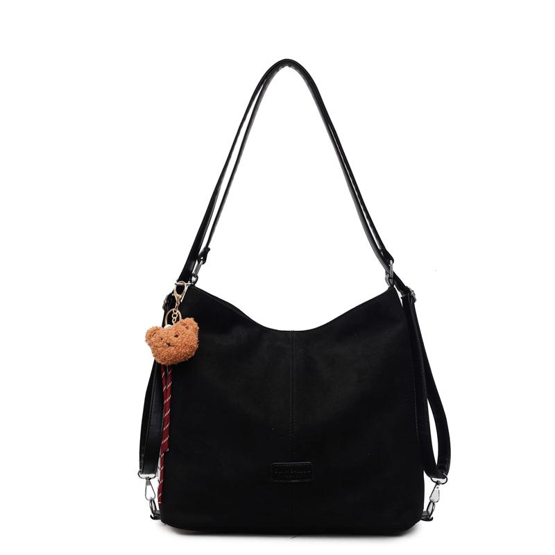 Vintage Commuter Tote Bag Women s Large Capacity Shoulder Bag Multi-function Backpack