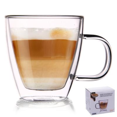 180ml DOUBLE-WALLED THERMAL GLASS FOR COFFEE