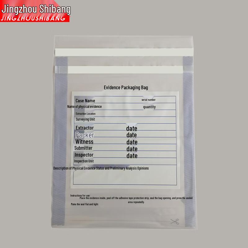 Forensic Evidence Sealing Bags