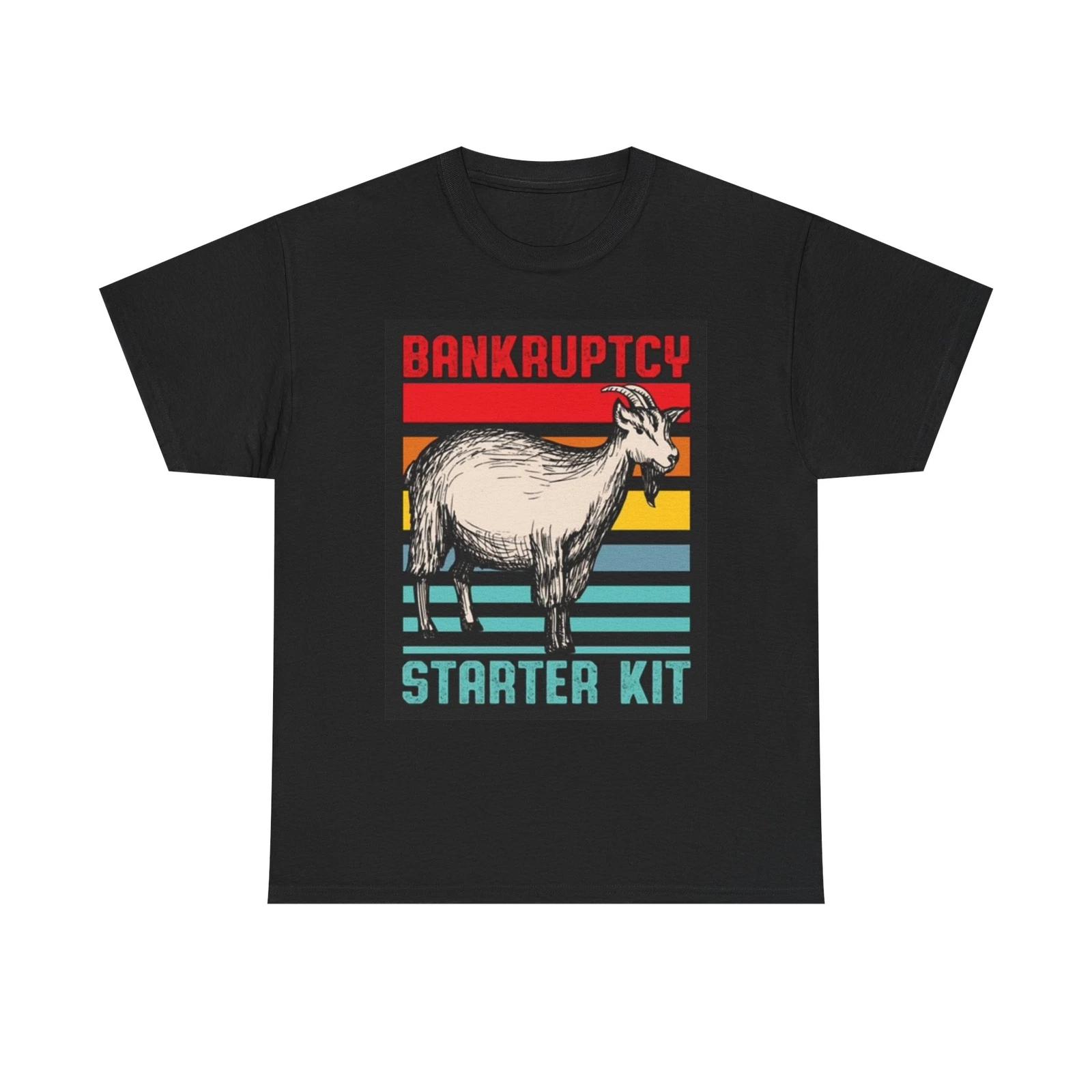 Men s and Women s T-shirts Bankruptcy Starter Ki XL