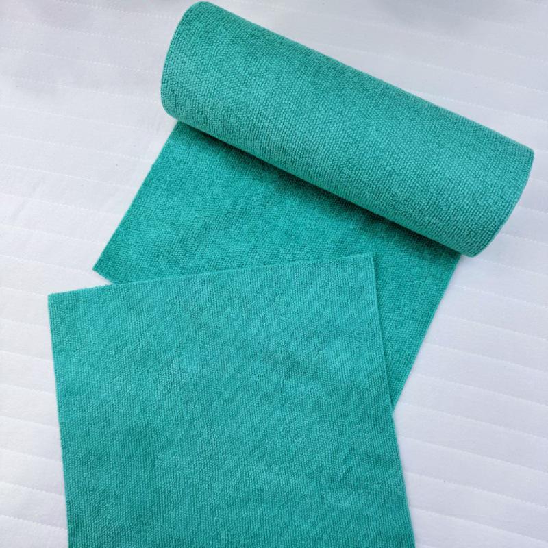 Tearable Lint-Free Absorbent Dishcloth Roll - Dual-Use, Thickened, Degreasing Scouring Pad for Kitchen.