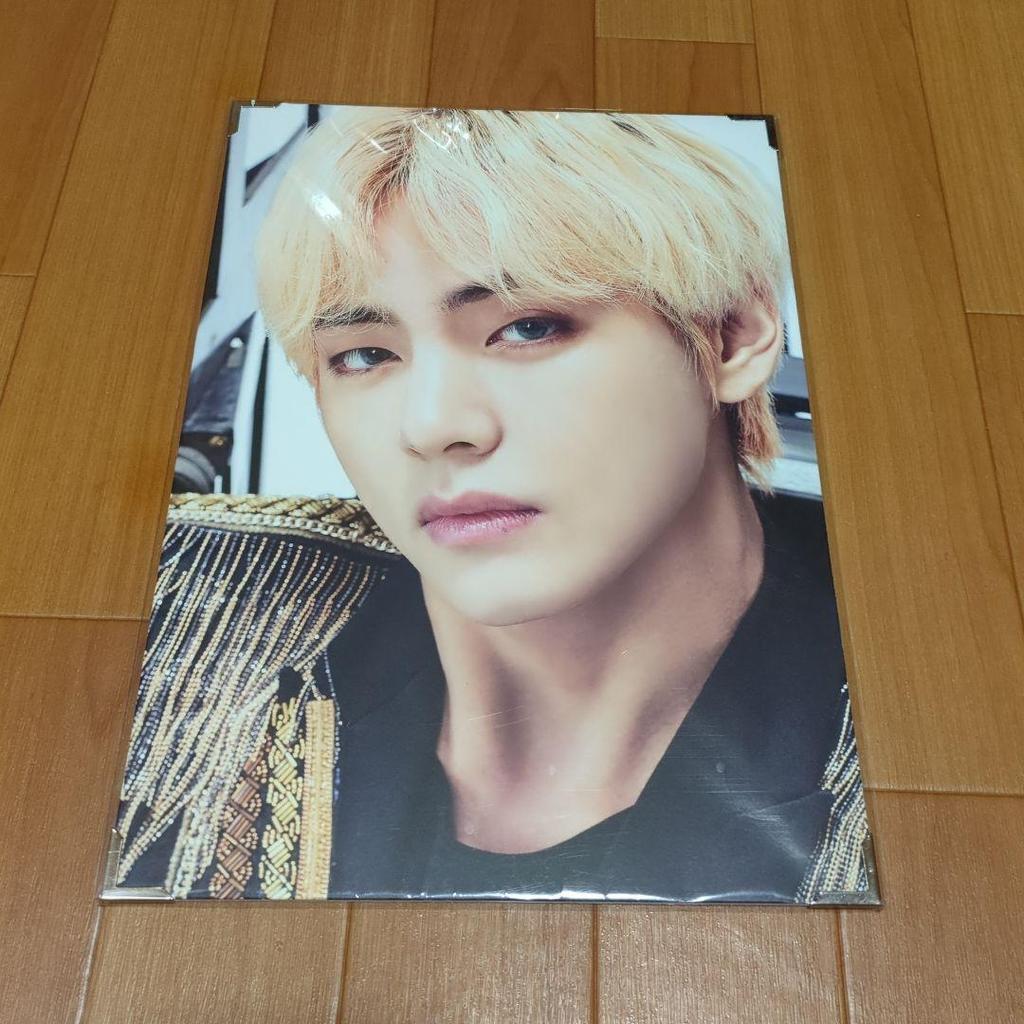 [USED] BTS V Tae Lenticular Premium Photo Photo Canvas