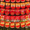Grand Opening Celebration Bunting: Store Anniversary Decorations & Hanging Flags for Mall or Supermarket