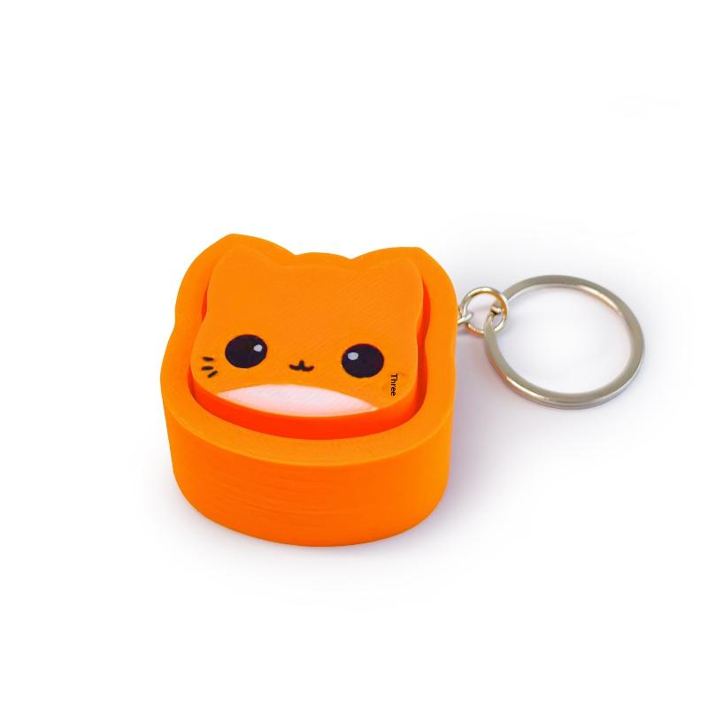 

Cartoon Animals Clicker Keychain Keyboard-Style Sensory Toy For Stress Relief, Anxiety & Adhd, Decompression Gift For Kids A1