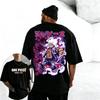 One Anime Luffy Nika Sun God Printed T-shirt for Men and Women, Sports T-shirt for Men, Summer T-shirt