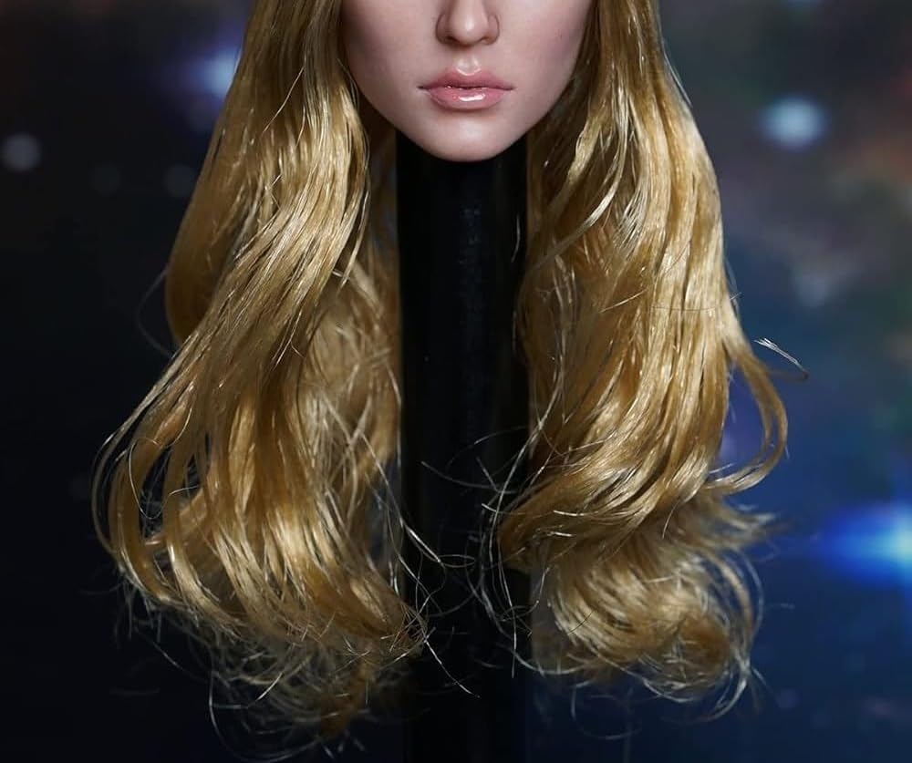 

[TOYBARJAPAN] 1/6 Scale Action Figure SUPER DUCK SDH025-C Western Beauty Female Head (Body and Clothes Not Included)