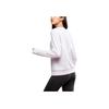 Anta Training Series Letter Round Neck Pullover Sports Long Sleeve Sweatshirt Women Sweatshirt Light-Purple 162447740-1