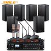 SHILE AV8820 Three-Zone Bluetooth Amplifier & Speaker System