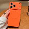 Solid Color Liquid Silicone MagSafe Magnetic Phone Case