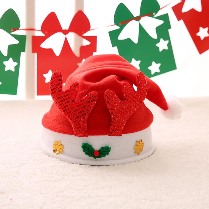 Luxury Plush Thickened Christmas Hat