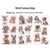 Handmade Fresh Style Stickers: 3 Sheets for DIY Albums & Journals