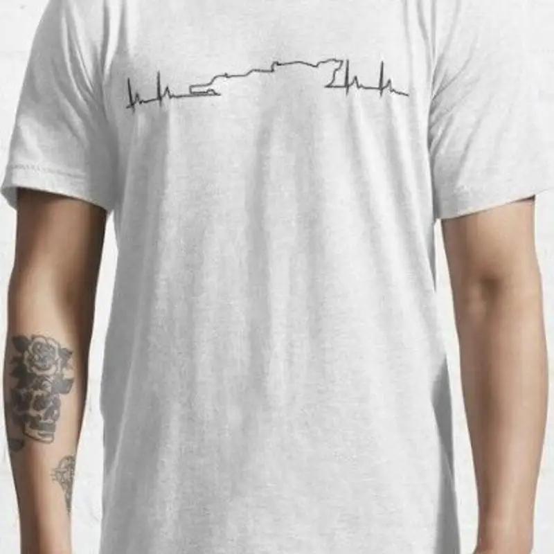 Formula Heart Beat T shirt 100 Premium Cotton S разноцветный