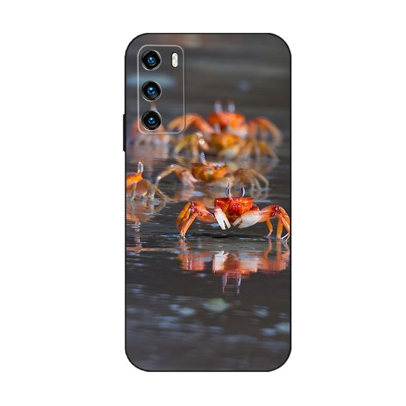 Ocean Crab Phone Case For Huawei Mate 8 9 S 10 30 20 40 20X 5G 40E Plus Pro Nova 7i 7 Pro SE Pro Back Cover