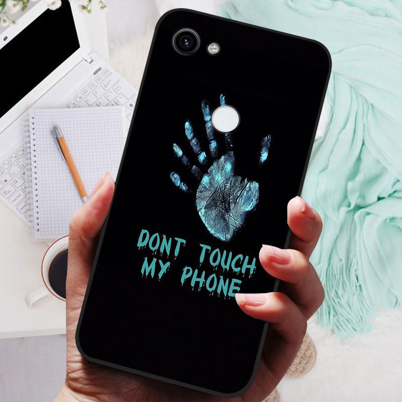For Google Pixel 3a XL Case  Black Cover Lion Wolf Silicone Soft Back Cases For Google Pixel 3 XL Phone Case Pixel 3A 3AXL Shell