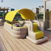 Automatic Inflatable Foldable Swimming Pool with Sunshade