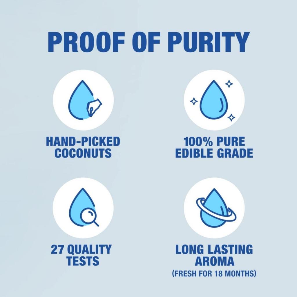 Fallschirm-Kokosnussöl - 100 ml (Flasche)