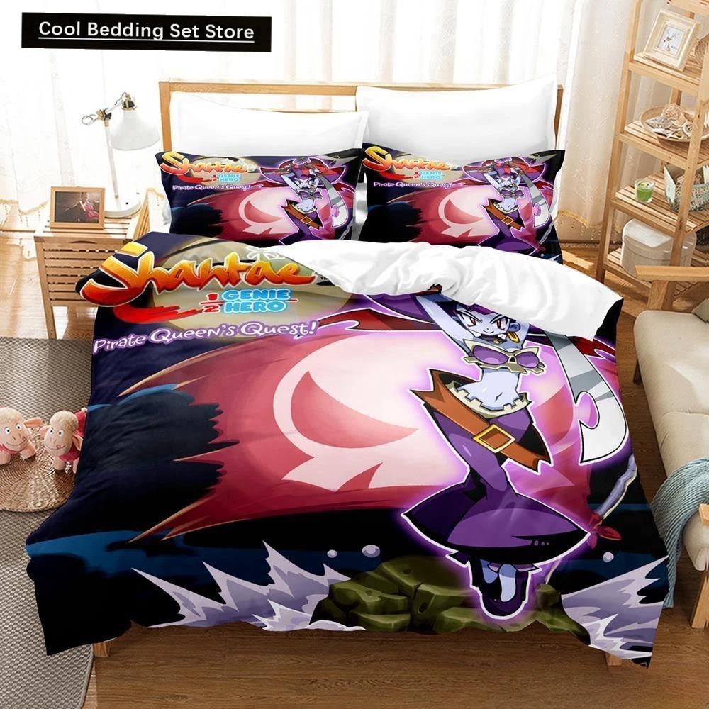 Kawaii Gromit Bedding Set Single Twin Full Queen King Size Bed Set Aldult Kid Bedroom Duvetcover Sets Print Anime Bed Sheet Set