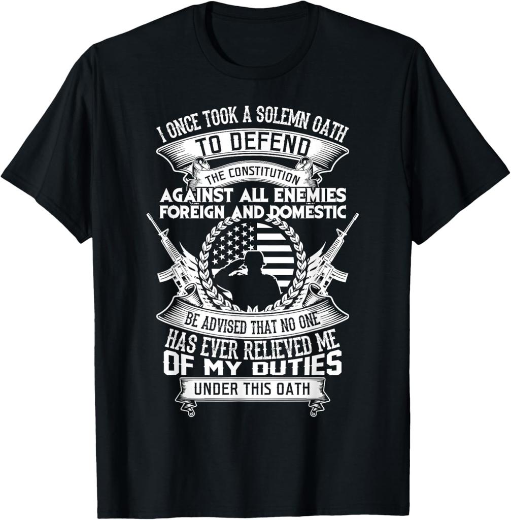 Oath to Defend Constitution T-shirt