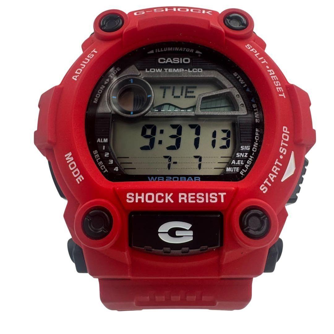 Used [Extreme Good Condition] CASIO G-SHOCK G-7900A Red Men s Watch Working Item Quartz Watch G-7900A Red Digital