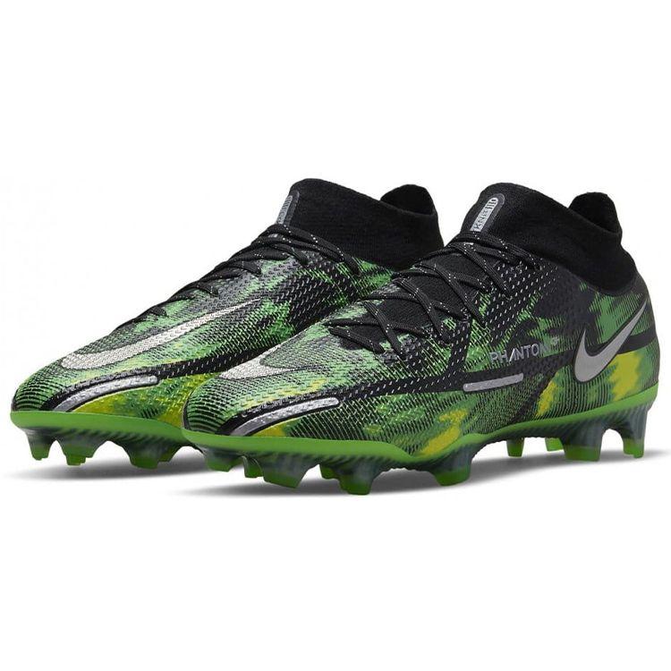 Nike Phantom GT2 Elite DF FG Shockwave Men Sneakers Green Black Green-Strike DM0731-003