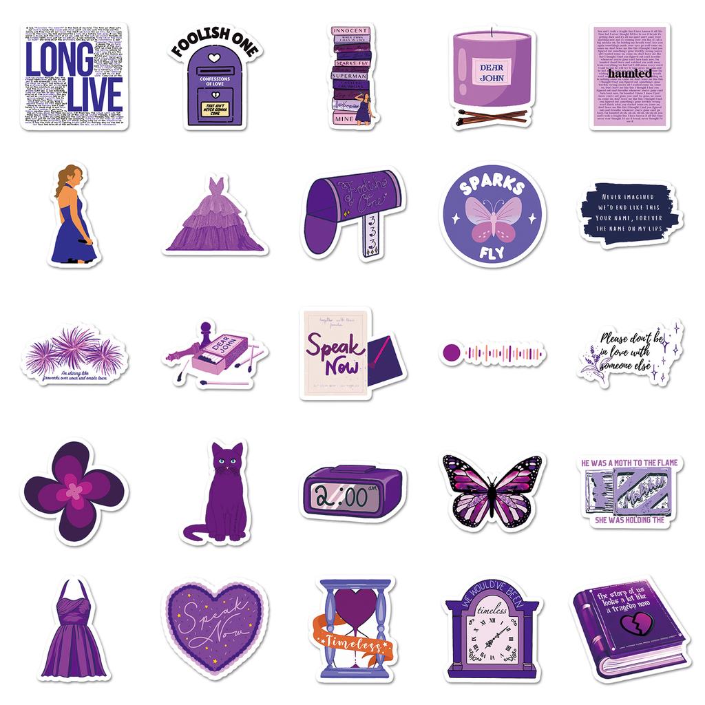 Fun Sticker Pack For Water Bottles, Luggage, Laptop, And Phone Case Decoratio