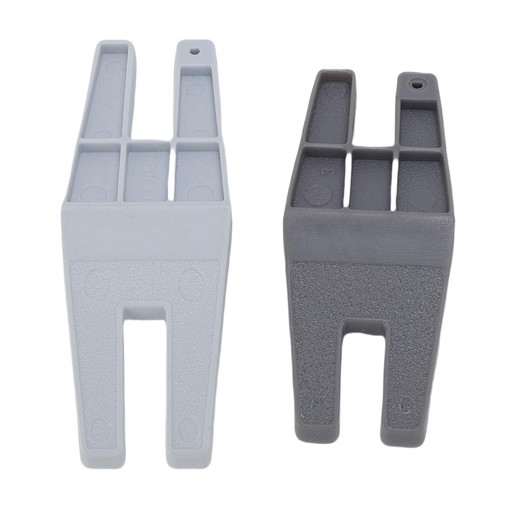 2 Pcs Bulky Seam Jumper Button Clearance Plate Hump Jumper Sewing Tool for Household Sewing Machine