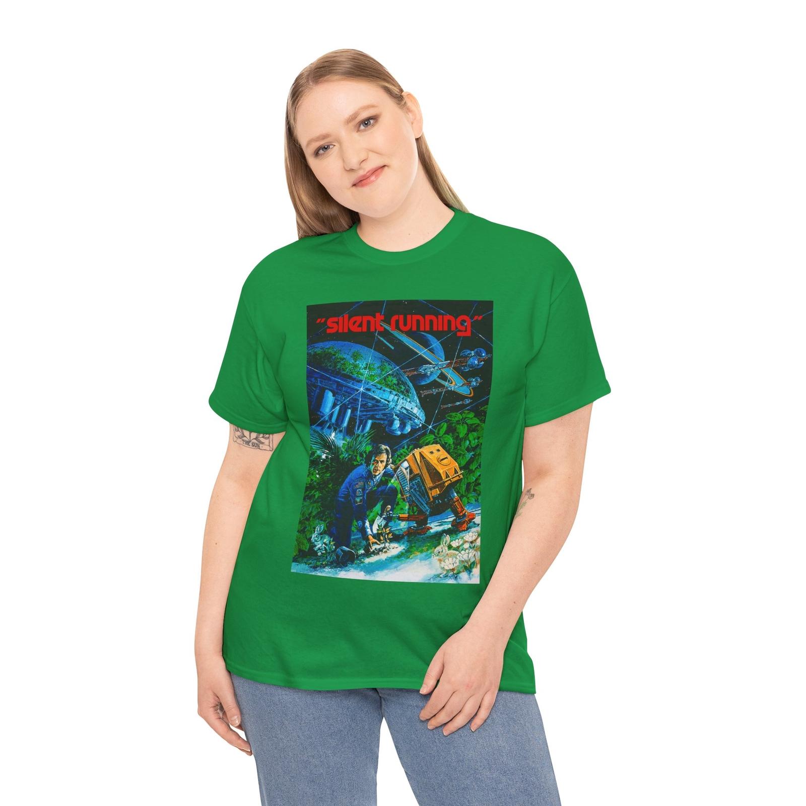 Silent Running (1972) T-Shirt Mens Womens Tees Top V2 Sci-Fi Spaceship Ecology Forest Bruce Dern S