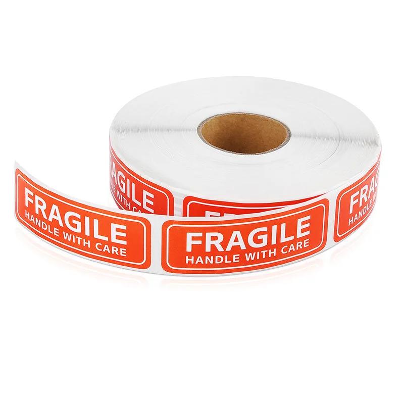 New 100PCS Fragile Stickers The Goods Please Handle With Care Warning Labels DIY Supplies