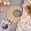 Anti-scald Woven Placemat Heat Insulation Solid Color Table Mat  Party Table Decoration
